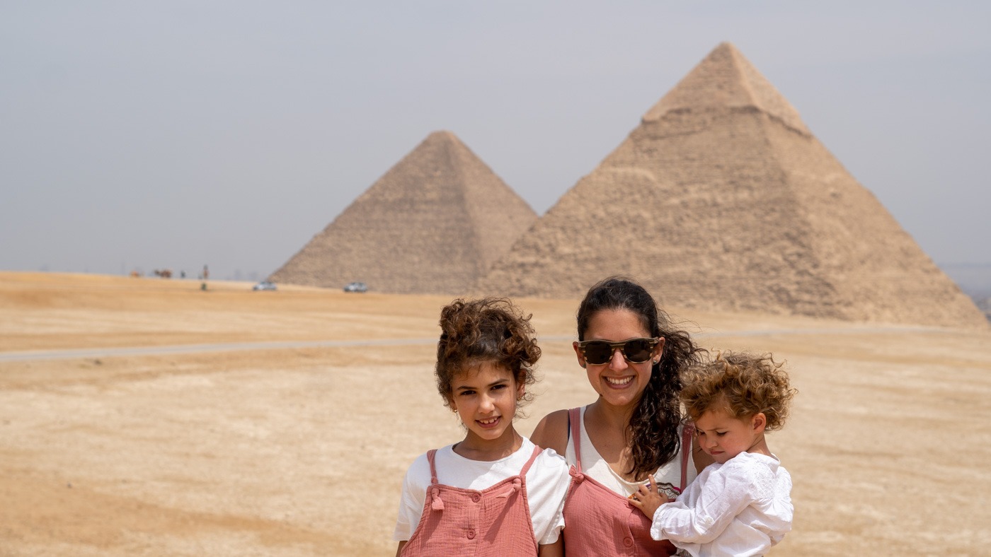 Piramides Egipt Giza Egipto con niños