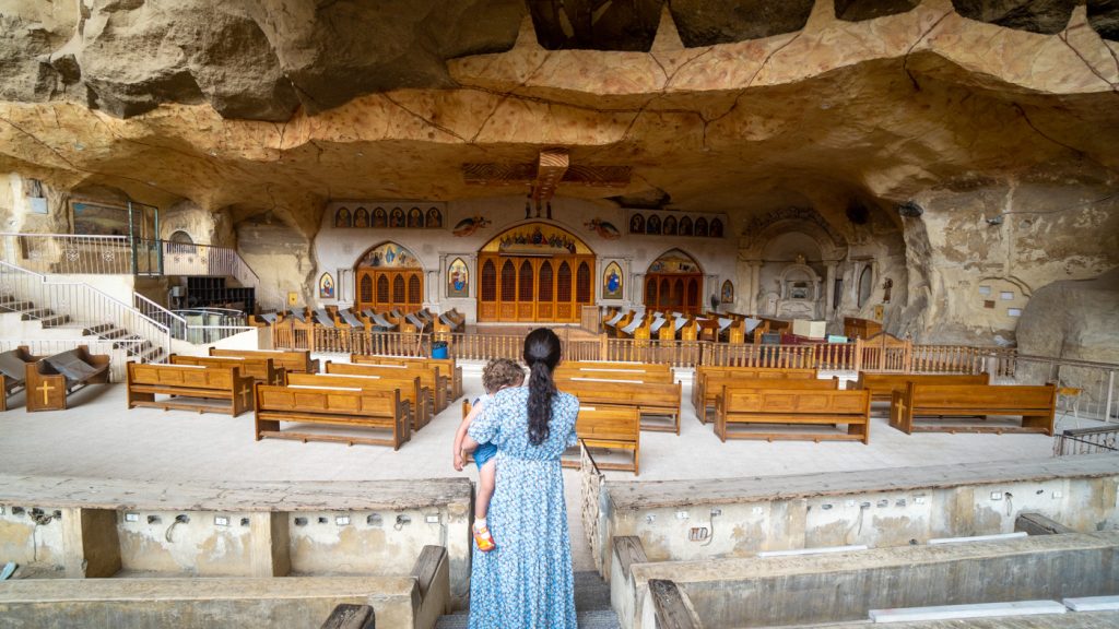 Monasterio San Simon. Iglesia de la cueva. El Cairo